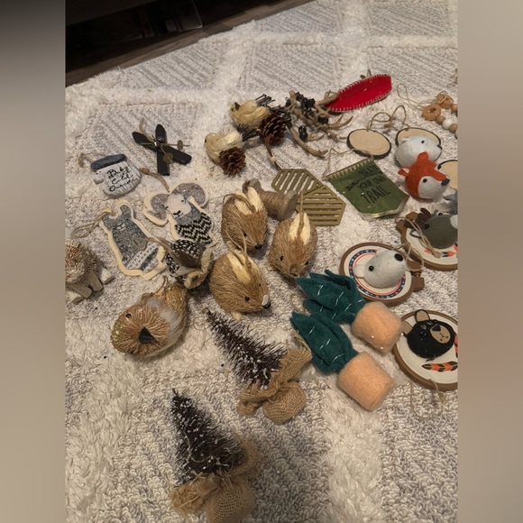 Boho neutral bundle of Christmas tree ornaments - Picture 14 of 14